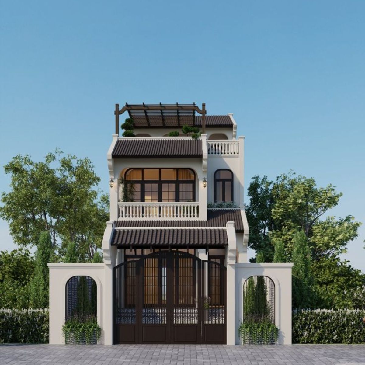 T&ugrave;y v&agrave;o nhu cầu sử dụng, gia chủ c&oacute; thể chọn mẫu nh&agrave; 7x15m 3 ph&ograve;ng ngủ hoặc mẫu nh&agrave; 7x15m 4 ph&ograve;ng ngủ (Ảnh: Sưu tầm)