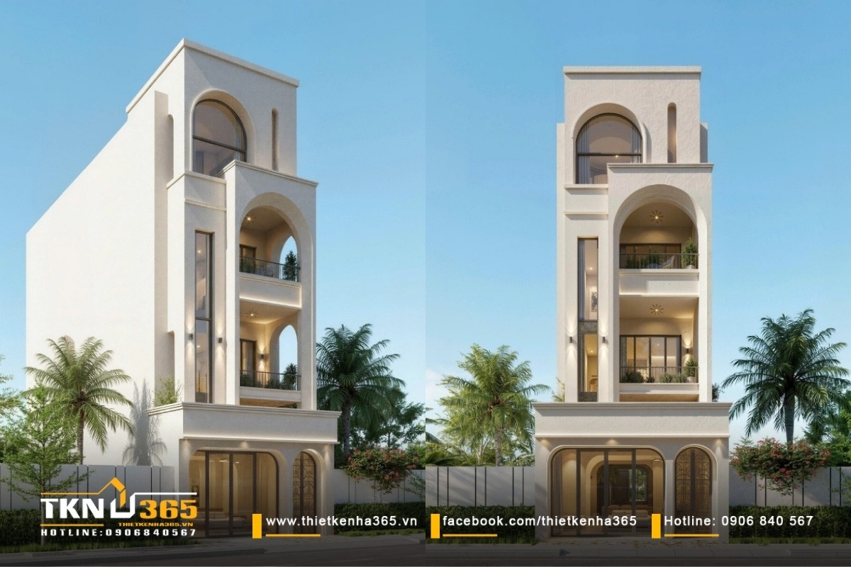 Nhà 1 trệt 2 lầu 5x15m là sự lựa chọn phù hợp với nhiều gia đình ở đô thị