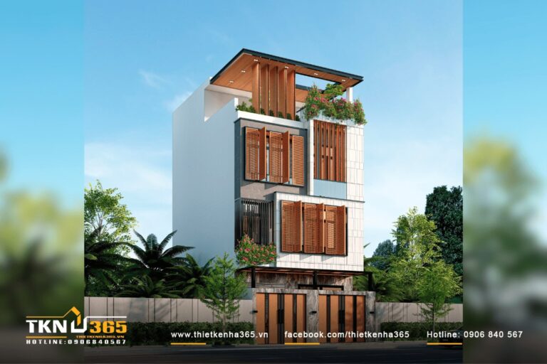 Nhà 1 trệt 2 lầu 6x15