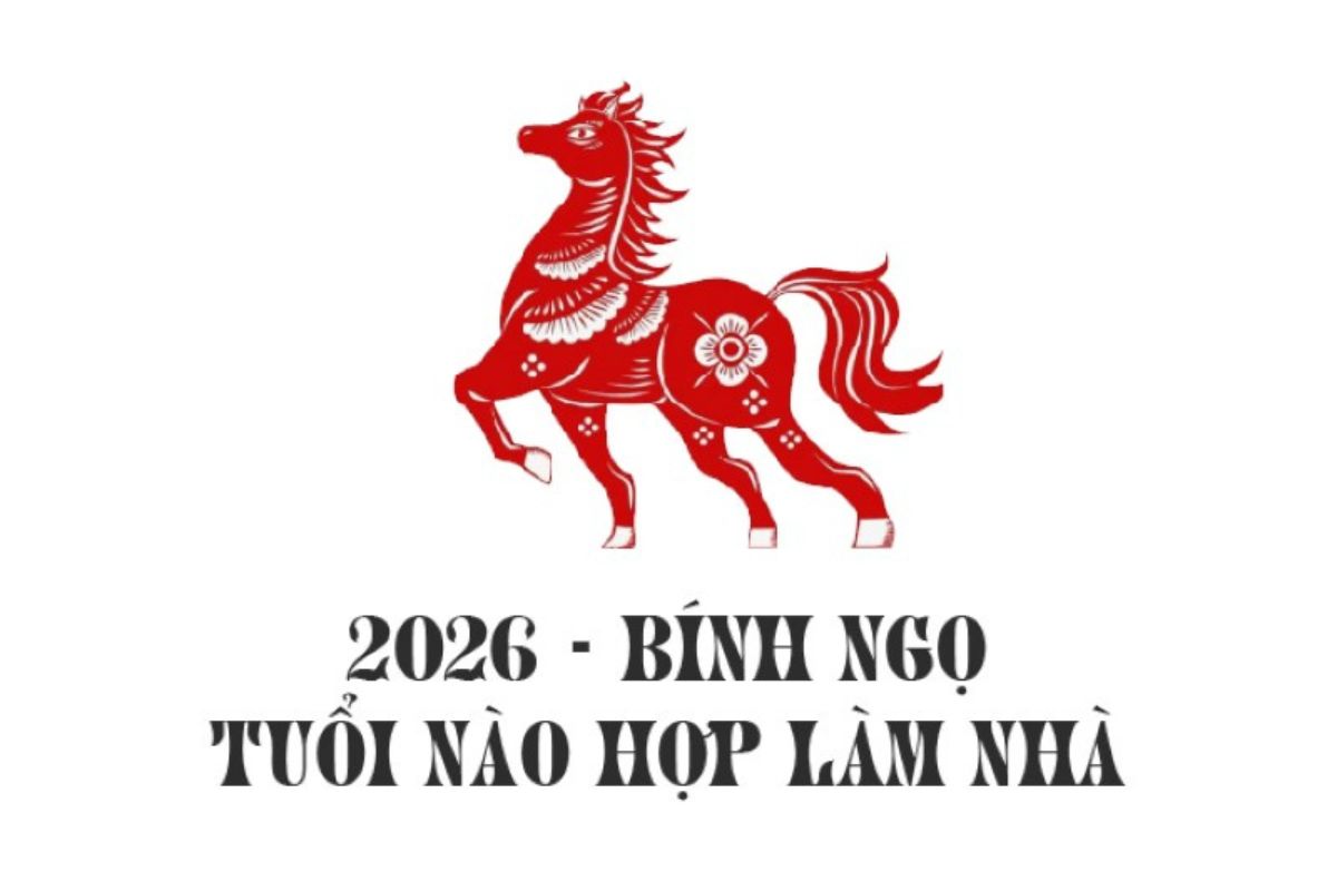 Năm 2026 tuổi nào làm nhà đẹp nhất là câu hỏi được nhiều gia chủ quan tâm tìm hiểu (Ảnh: Sưu tầm)