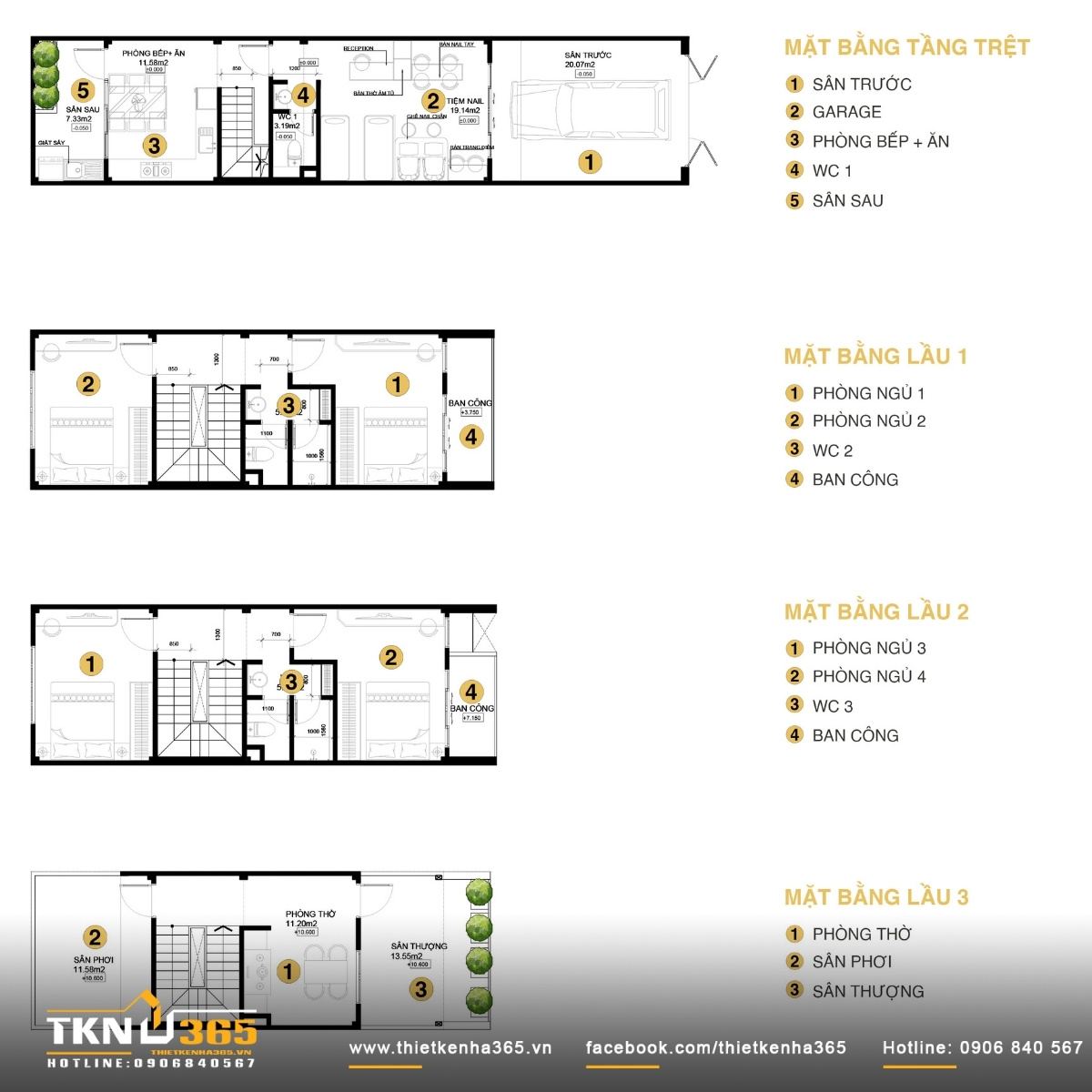 mau nha 4 tang o binh chanh 1