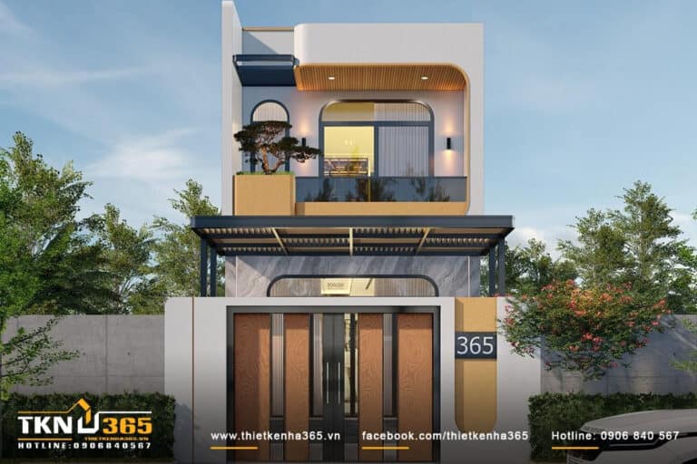 Nhà 1 Trệt 1 Lầu 6x20m