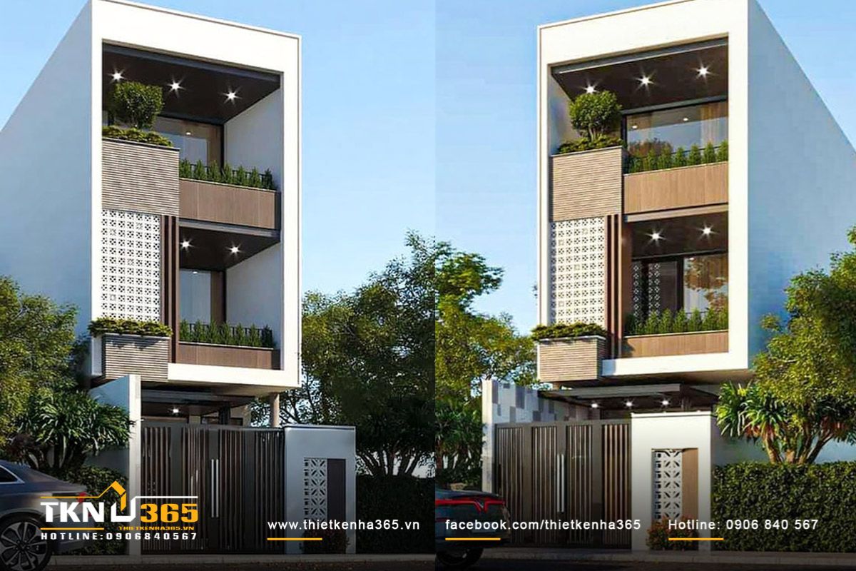 Chi phí xây nhà 1 trệt 2 lầu 4x18 dao động trong khoảng từ 1.1 - 1.5 tỷ