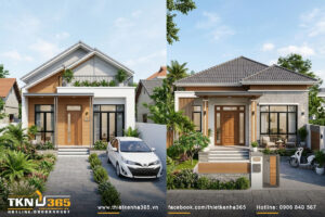 Mẫu nhà cấp 4 100m2