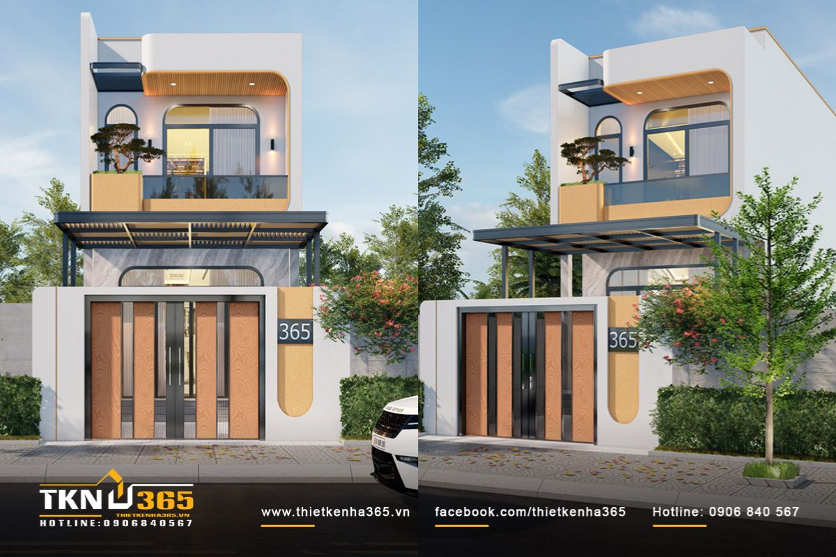 Nh&agrave; phố m&aacute;i bằng l&agrave; một trong những mẫu nh&agrave; dẫn đầu xu hướng nh&agrave; phố 2026