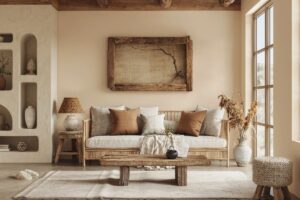 Thiết Kế Nhà 365 69 Phong cách wabi sabi tập trung vào thiết kế mộc mạc với các loại vật liệu tự nhiên