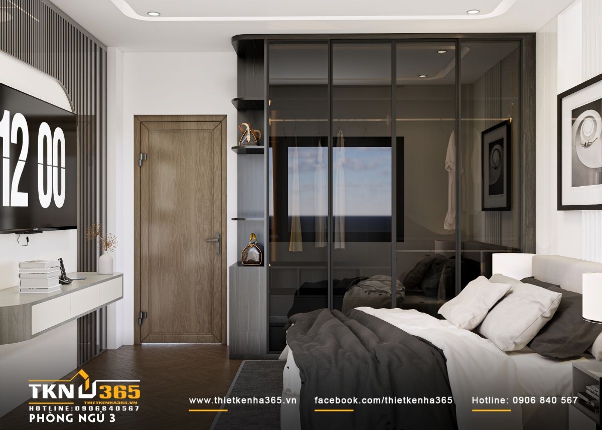 Tùy vào nhu cầu sử dụng, gia chủ sẽ lựa chọn mẫu thiết kế 3 hoặc 4 phòng ngủ nhà phố 5x20m