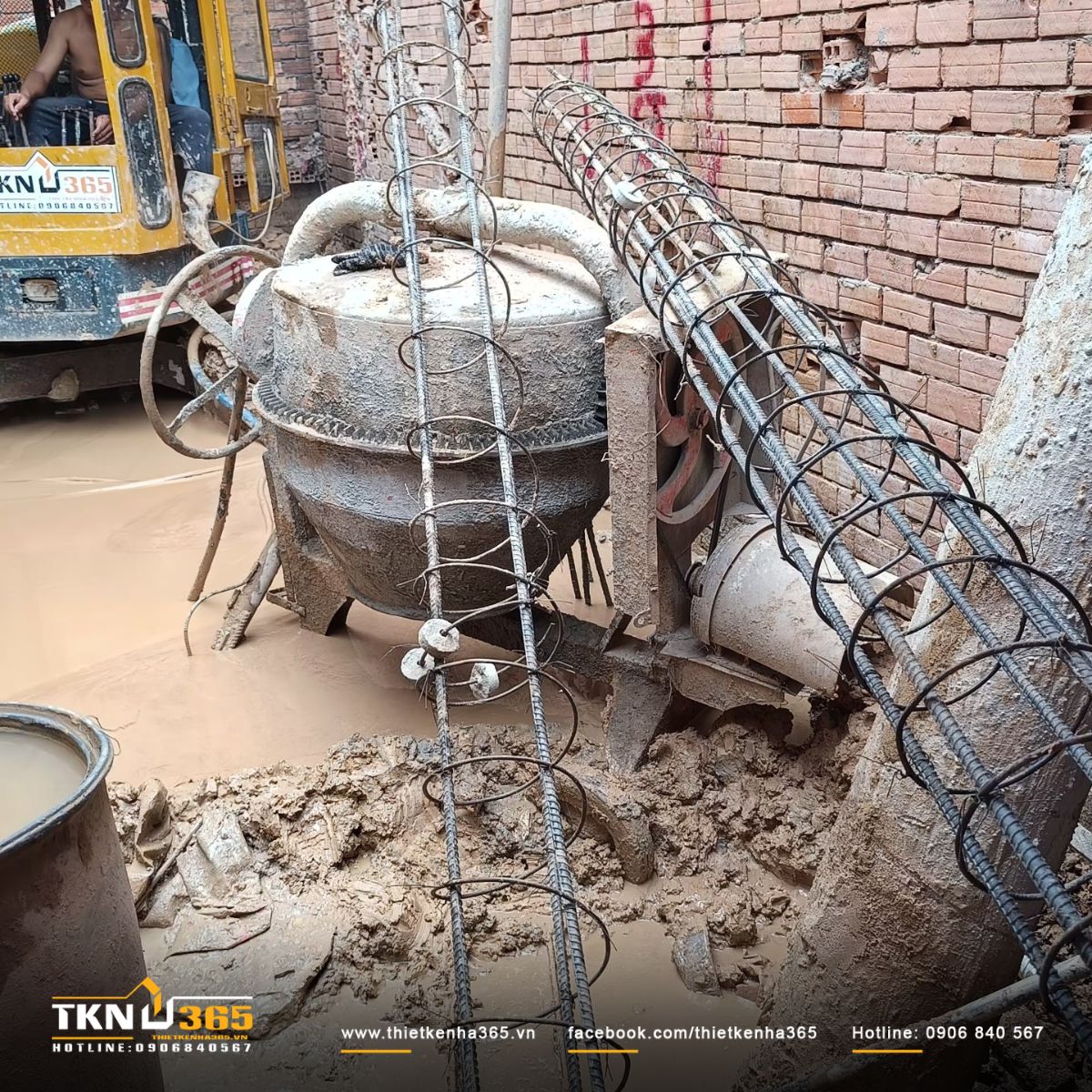 Một trong những nguyên nhân móng nhà bị yếu là do nền đất chịu lực kém