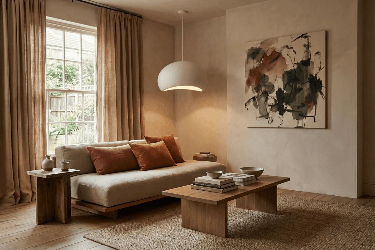 Phong Cách Japandi Là Gì? Đặc Trưng, Cách Thiết Kế & Ứng Dụng Trong Nội Thất 14 Phong cách Japandi và Scandinavian đều ưu tiên sử dụng gam màu trung tính trang nhã (Ảnh: Sưu tầm)