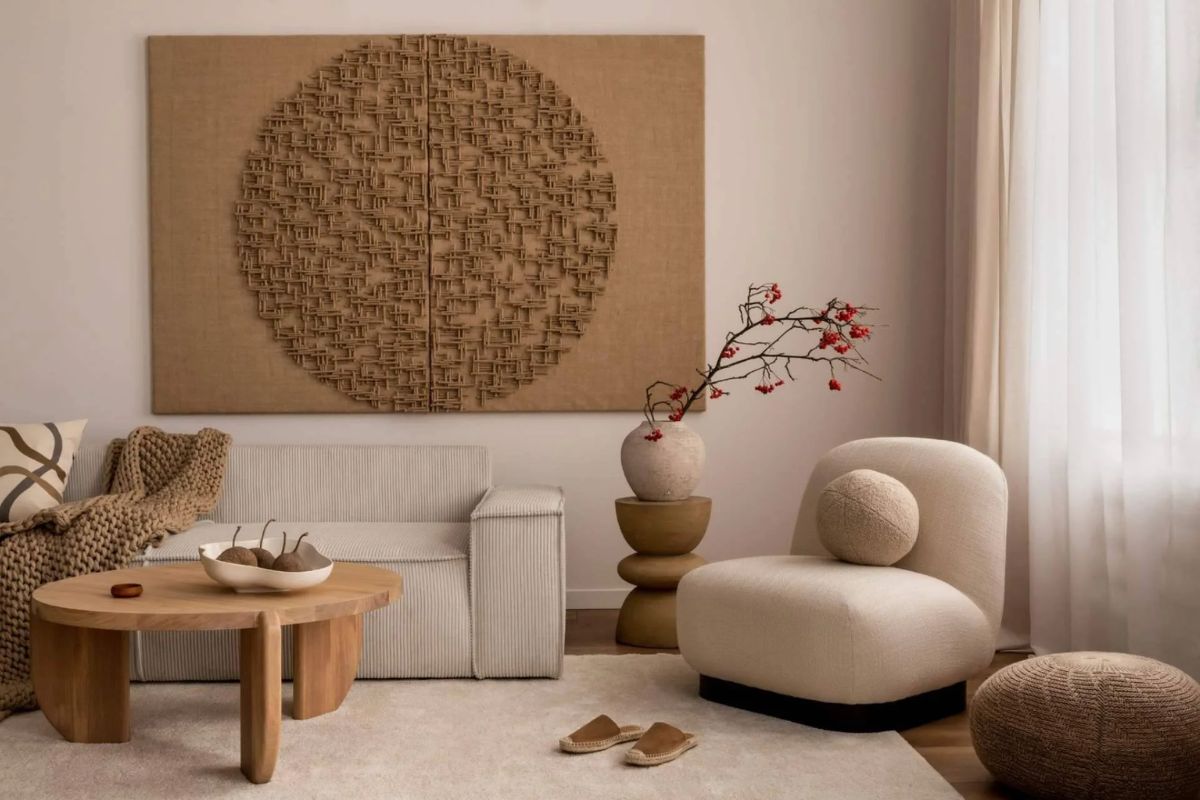Phong Cách Japandi Là Gì? Đặc Trưng, Cách Thiết Kế & Ứng Dụng Trong Nội Thất 4 Phong cách Japandi ưu tiên sự tối giản vừa đủ thông qua đường nét gọn gàng, vật liệu tự nhiên và cảm giác ấm áp trong không gian sống (Ảnh: Sưu tầm)