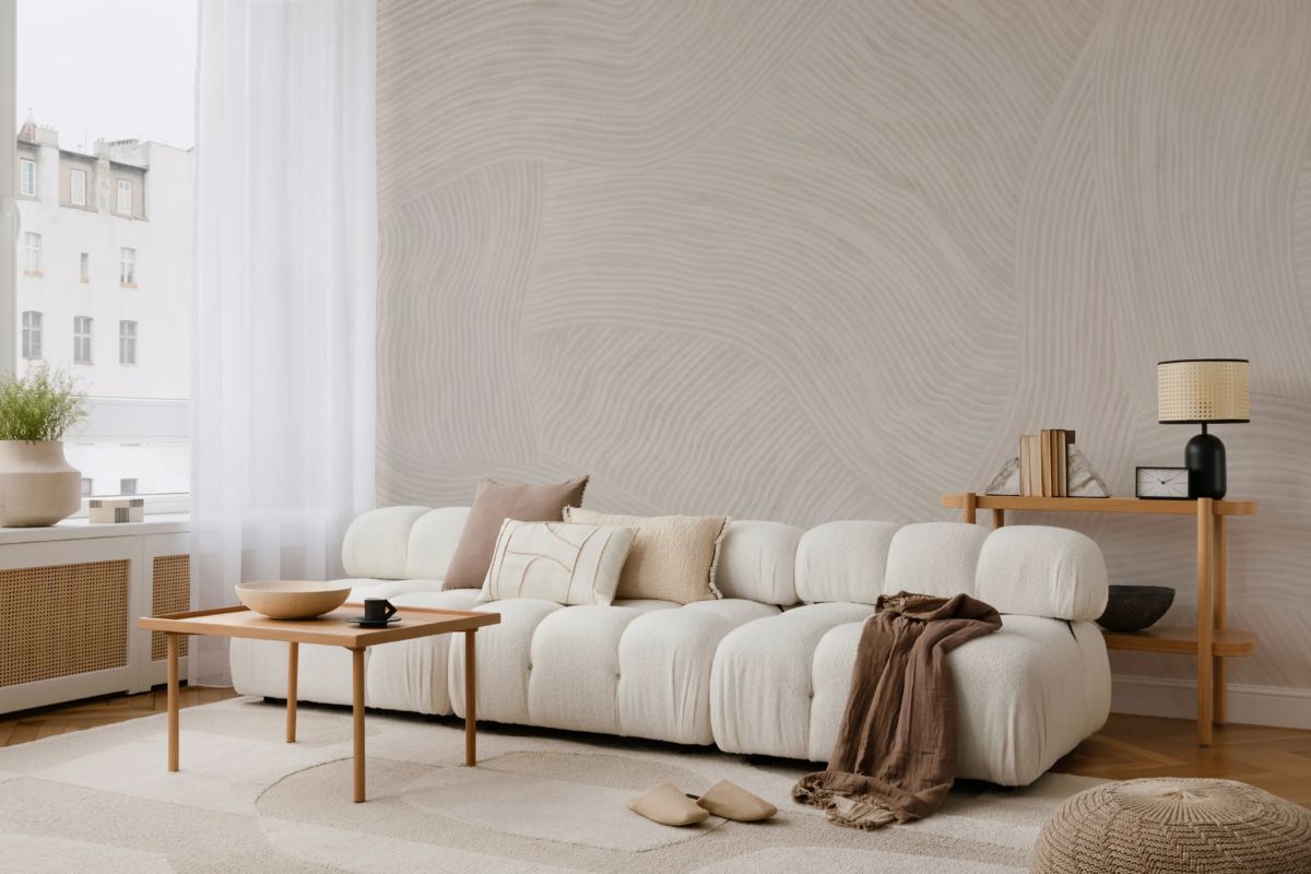 Phong Cách Japandi Là Gì? Đặc Trưng, Cách Thiết Kế & Ứng Dụng Trong Nội Thất 5 Thiết kế phong cách Japandi tạo cảm giác thoáng sáng nhờ bố cục mở, ánh sáng tự nhiên và cách tổ chức không gian tinh gọn theo từng lớp công năng (Ảnh: Sưu tầm)