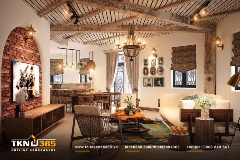 Thiết Kế Nhà 365 68 phong cach rustic la gi 0