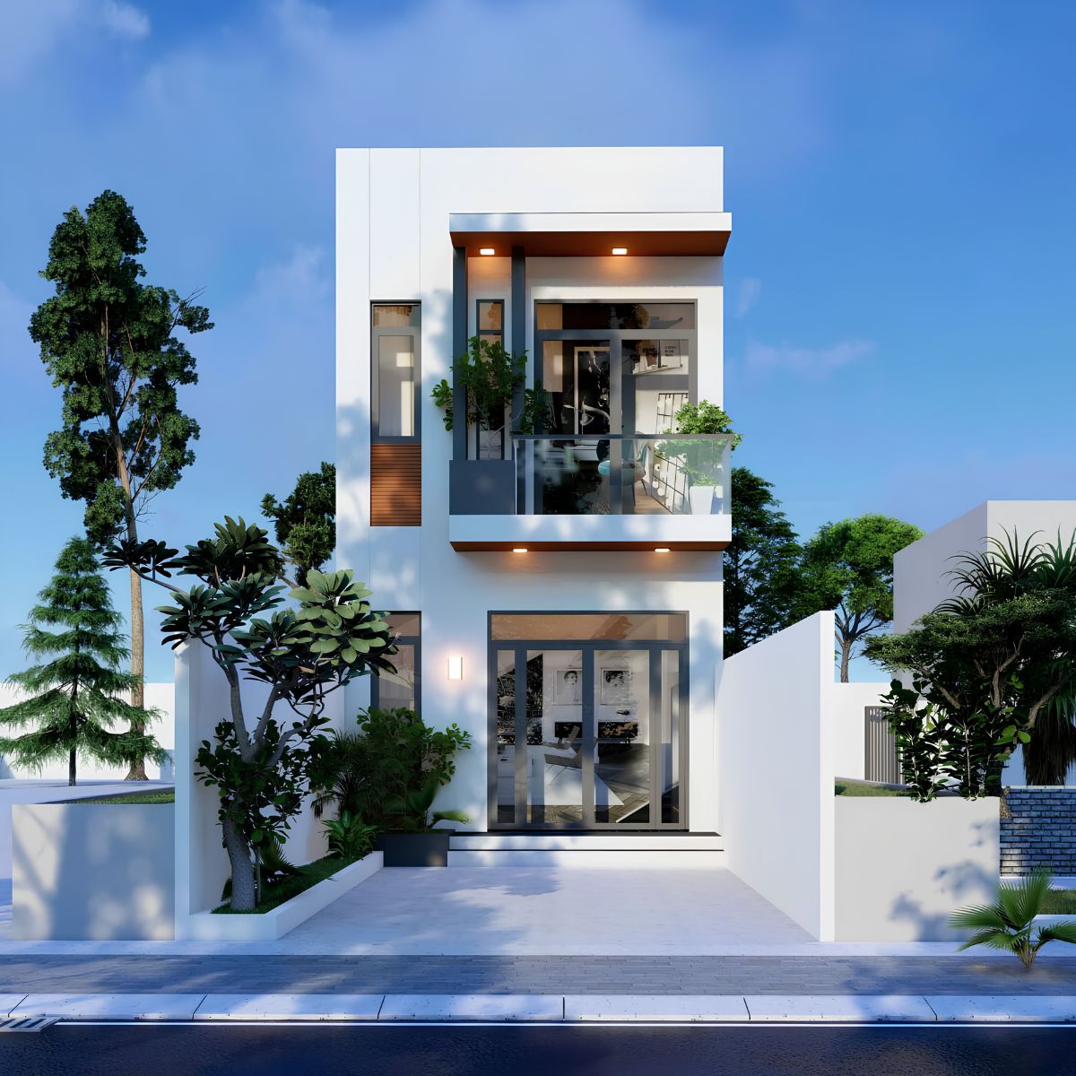 45+ Mẫu Nhà 1 Trệt 1 Lửng 1 Lầu 4x16 Đẹp, Hiện Đại Và Tối Ưu Không Gian 2026 2 Mẫu nhà 1 trệt 1 lửng 1 lầu 4x16 nên bố trí nội thất cân đối, tập trung vào công năng (Ảnh: Sưu tầm)