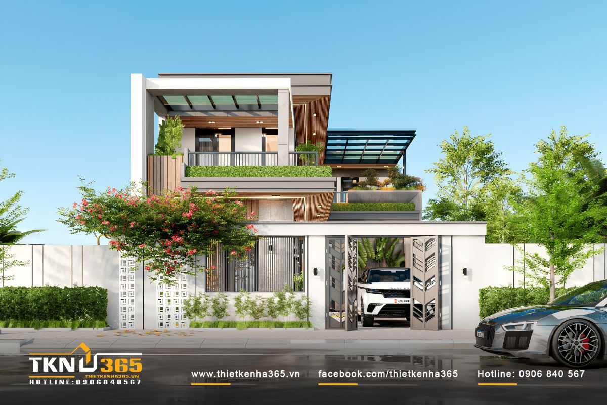 Tùy vào ngân sách, gia chủ sẽ lựa chọn mẫu cổng nhà đẹp có thiết kế phù hợp