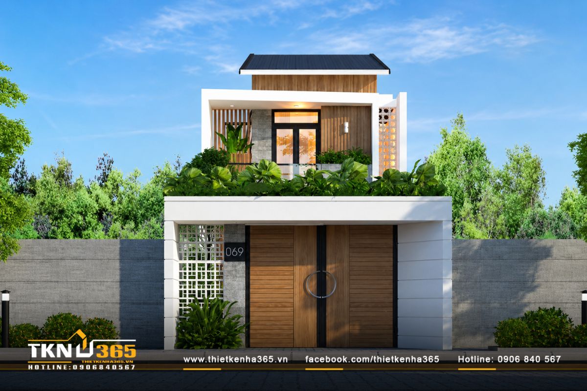 Nhà 72m2 2 tầng phù hợp với điều kiện tài chính và nhu cầu sử dụng của gia đình trẻ