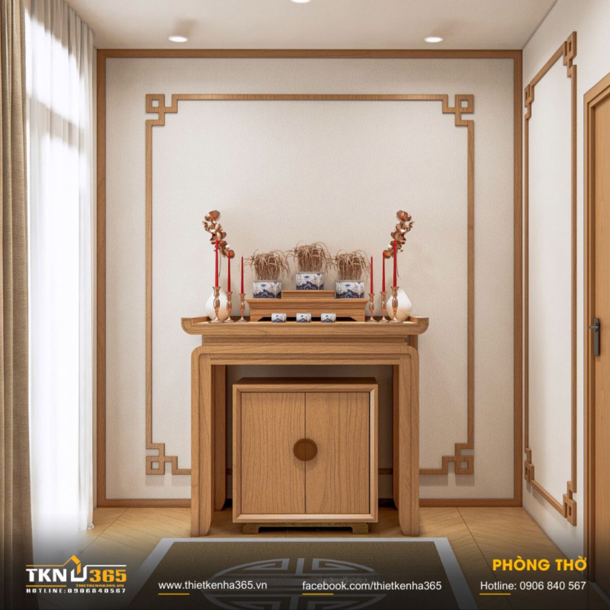 35+ Mẫu Nhà 1 Trệt 1 Lầu 7x12 Đẹp, Hiện Đại Kèm Bản Vẽ & Chi Phí 15 Mẫu nhà 1 trệt 1 lầu 7x12 đẹp đặt phòng thờ ở tầng lầu để đảm bảo không gian trang nghiêm