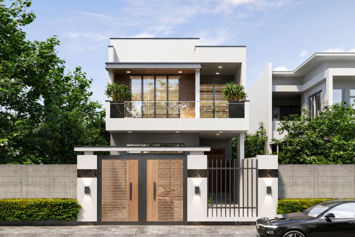 35+ Mẫu Nhà 1 Trệt 1 Lầu 7x12 Đẹp, Hiện Đại Kèm Bản Vẽ & Chi Phí 2 Nhà 1 trệt 1 lầu 7x12m bố trí công năng linh hoạt tùy theo nhu cầu sử dụng (Ảnh: Sưu tầm)