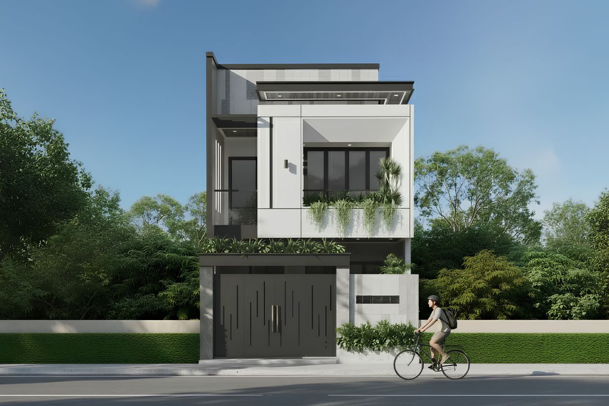 35+ Mẫu Nhà 1 Trệt 1 Lầu 7x15m Đẹp, Hiện Đại Và Tối Ưu Công Năng 25 Mẫu nhà 1 trệt 1 lầu mặt tiền 7m có thể lựa chọn thiết kế theo nhiều phong cách khác nhau (Ảnh: Sưu tầm)