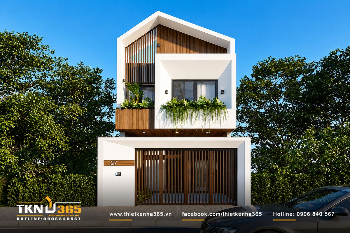 35+ Mẫu Nhà 1 Trệt 1 Lầu 7x15m Đẹp, Hiện Đại Và Tối Ưu Công Năng 5 Mẫu nhà 1 trệt 1 lầu 7x15m đảm bảo các thành viên đều có không gian sinh hoạt riêng tư mà vẫn dễ dàng kết nối với nhau