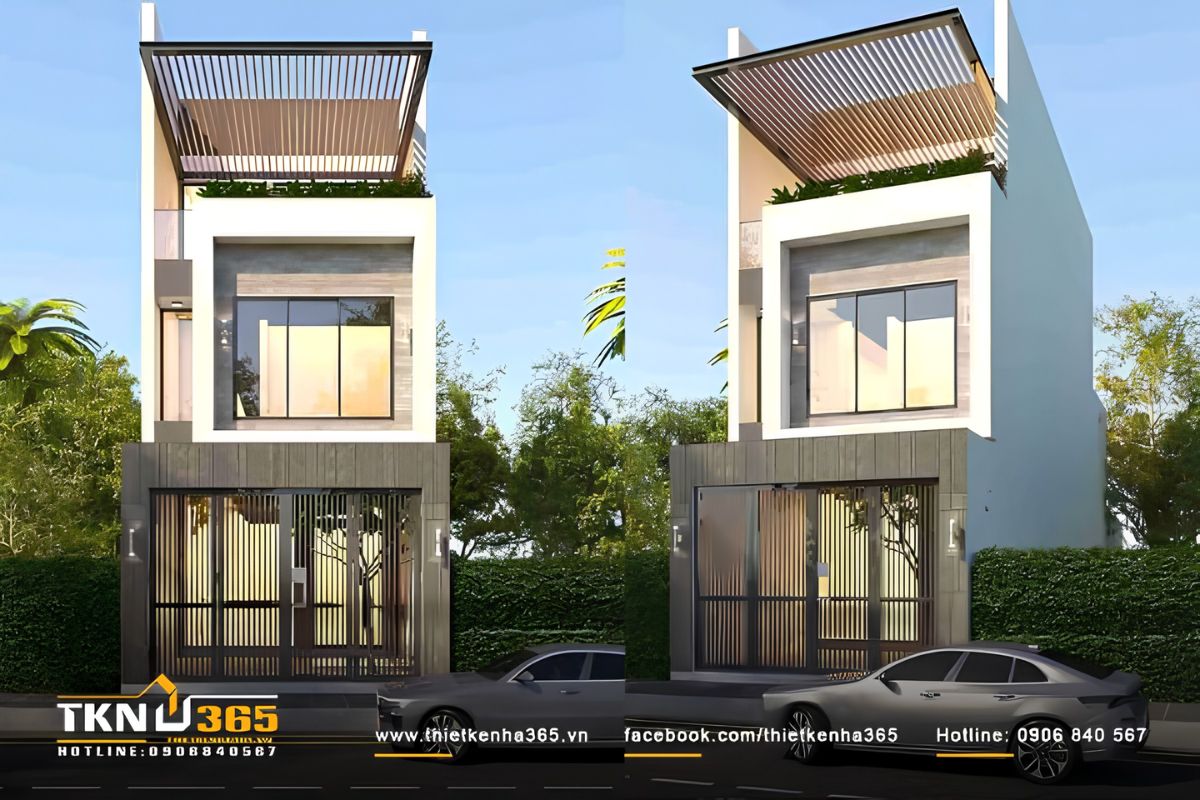 30+ Mẫu Thiết Kế Nhà 5x9m Đẹp, Hiện Đại Và Tối Ưu Diện Tích Nhỏ 24 Nếu bố trí mặt bằng hợp lý, mẫu thiết kế nhà 5x9m đẹp hoàn toàn phù hợp với gia đình 4 người