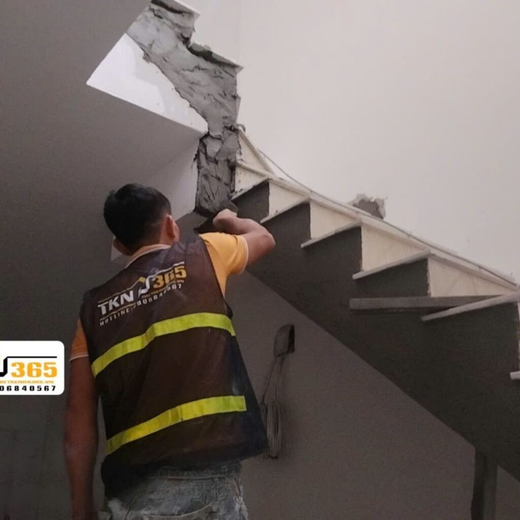 Tiến độ thi công nhà 1 trệt 3 lầu – chị Vân – Quận 1 85 nha pho 1 tret 2 lau cua chi van 15 2