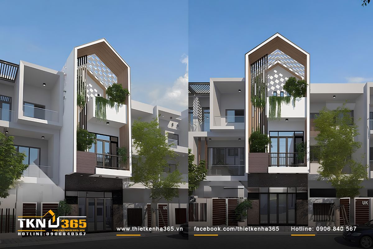 Thiết Kế Nhà 4x16m Đẹp, Hiện Đại Và Tối Ưu Công Năng 2 Thiết kế nhà 4x16 đẹp, dễ bố trí công năng, phù hợp với quỹ đất khiêm tốn ở đô thị