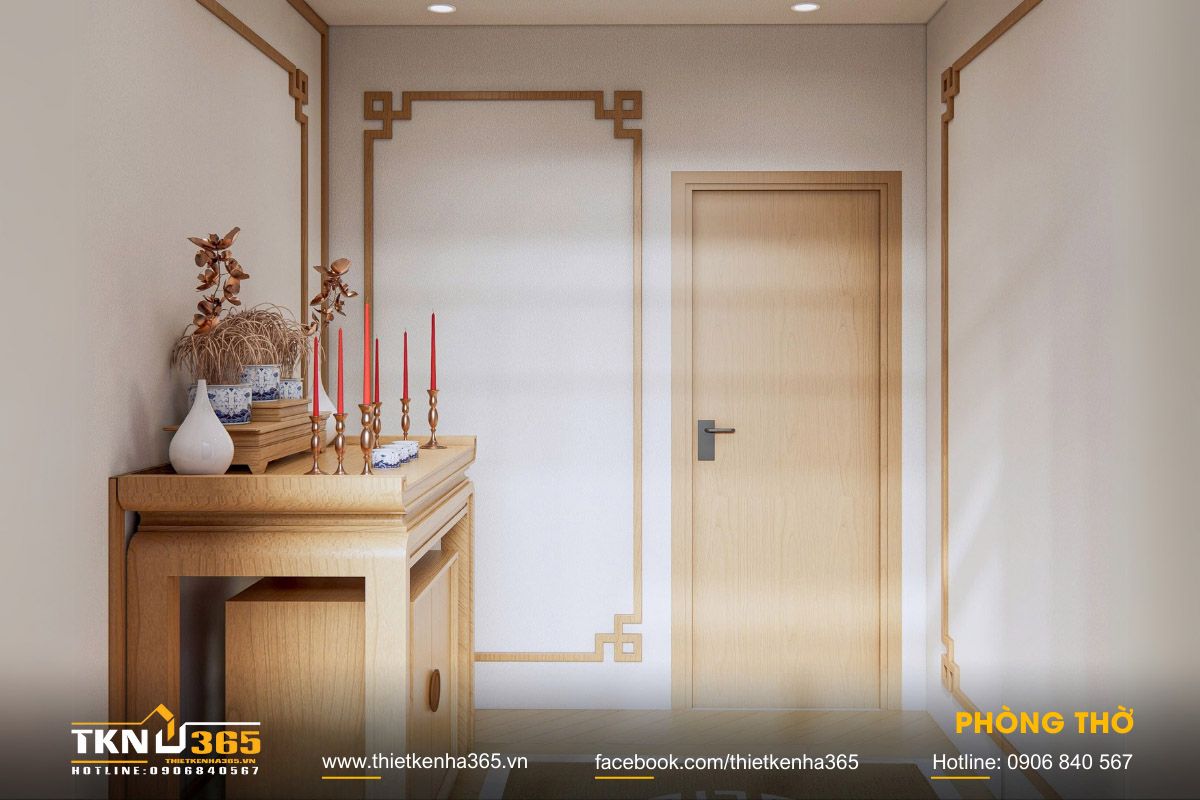 35+ Mẫu Nhà 1 Trệt 1 Lầu 3 Phòng Ngủ 1 Phòng Thờ Đẹp, Công Năng Khoa Học 16 Phòng thờ và phòng ngủ nên được phân vùng hợp lý để đảm bảo tính trang nghiêm và sự riêng tư cần thiết