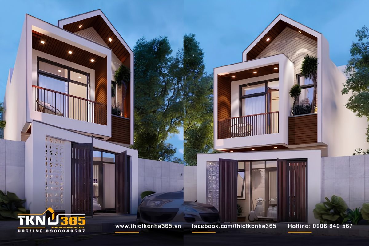 30+ Mẫu Nhà 1 Trệt 1 Lầu 4x13 Đẹp, Hiện Đại Và Tối Ưu Công Năng 18 Quy mô của mẫu nhà 1 trệt 1 lầu 4x13 đẹp có thể đáp ứng nhu cầu sử dụng linh hoạt của gia đình 3 - 5 thành viên