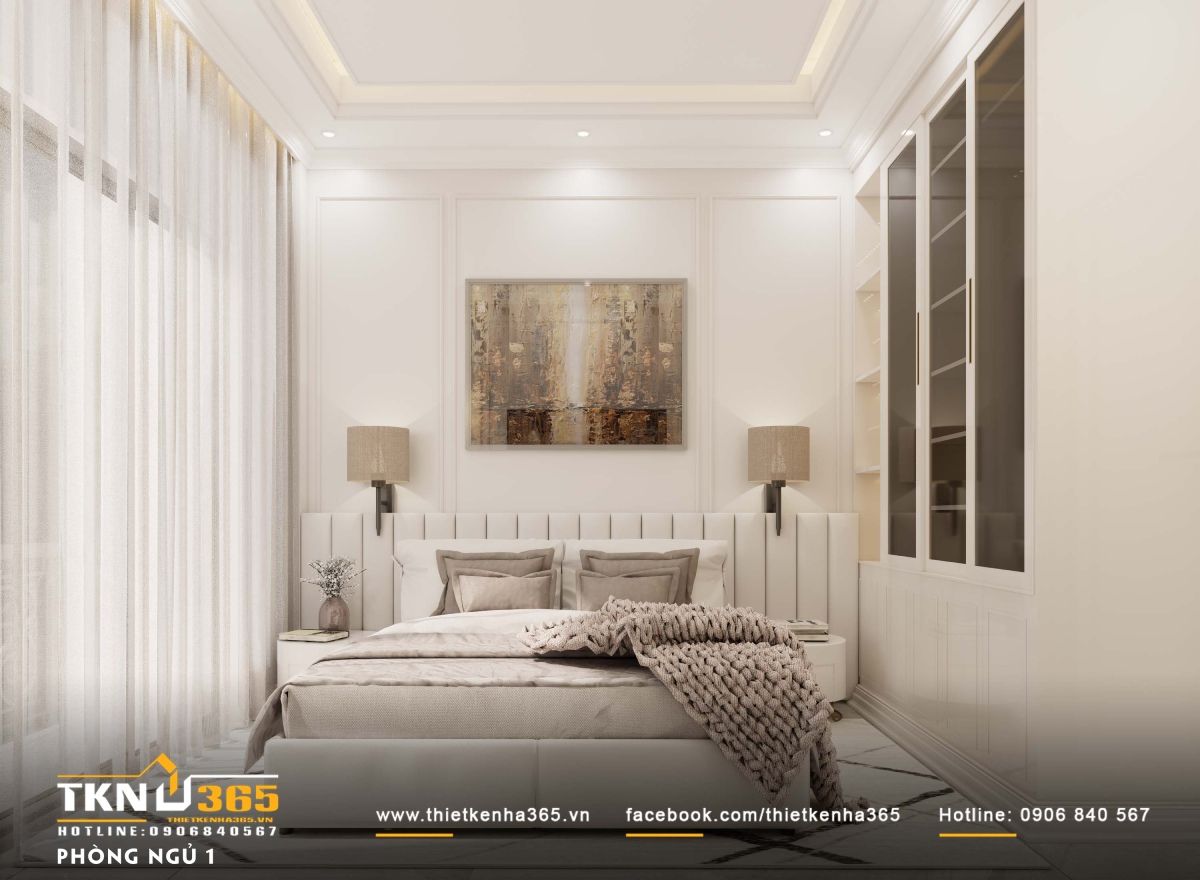 Tùy vào nhu cầu sử dụng, gia chủ sẽ lựa chọn mẫu nhà 1 trệt 2 lầu 4x10 với 3 hoặc 4 phòng ngủ