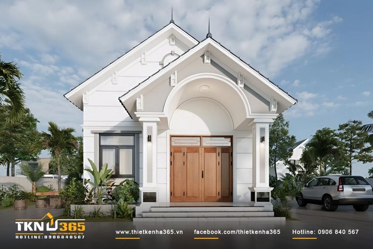 Mẫu thiết kế nhà mái Thái được nhiều gia chủ lựa chọn nhờ hình thức cao ráo, phù hợp với điều kiện thời tiết tại Việt Nam