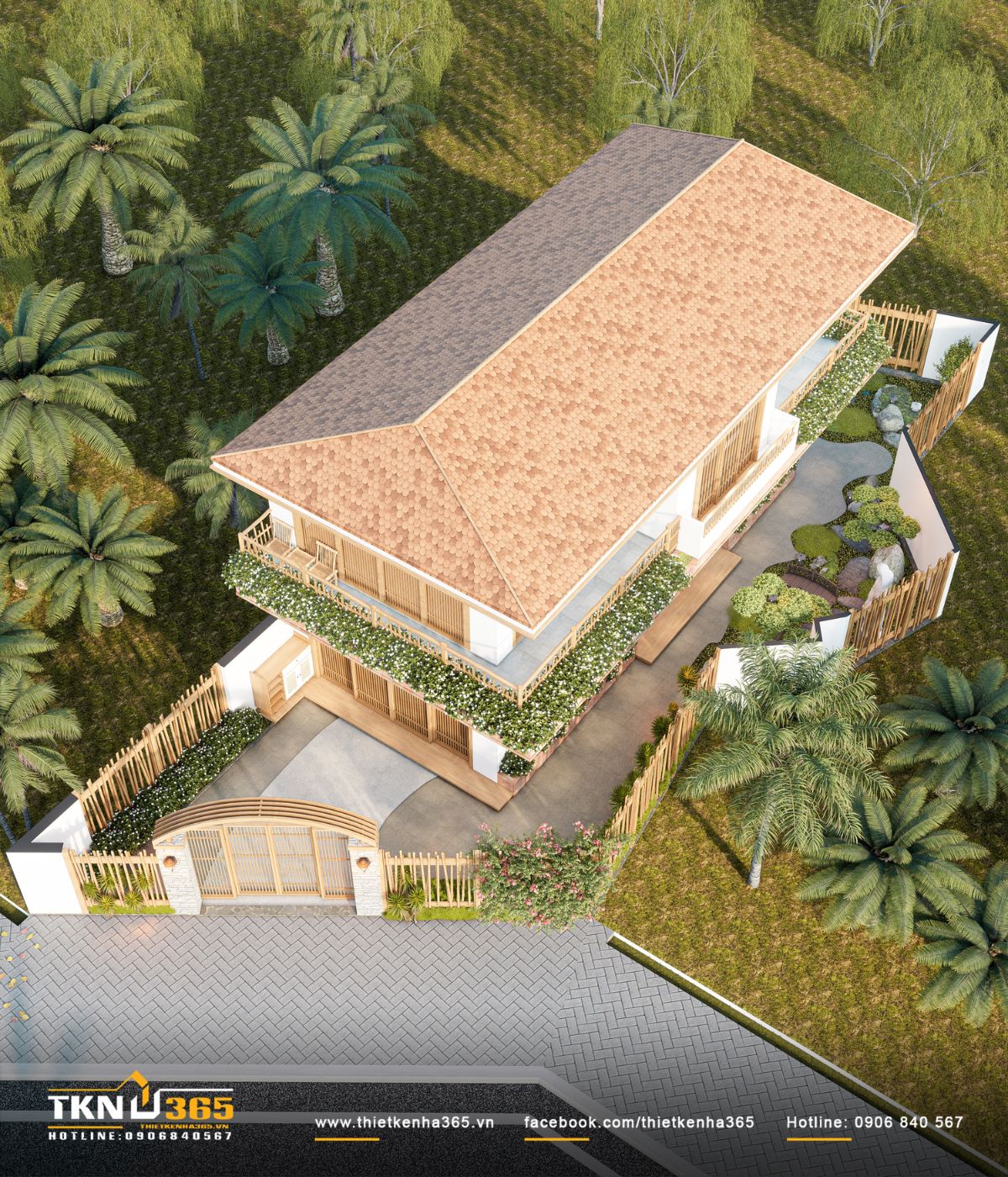 10+ Mẫu Thiết Kế Nhà Sân Vườn Đẹp, Hiện Đại Và Đáng Xây Nhất 20 Mẫu thiết kế nhà sân vườn đẹp bố trí cảnh quan hợp lý giúp giảm bức xạ nhiệt, cải thiện vi khí hậu xung quanh công trình