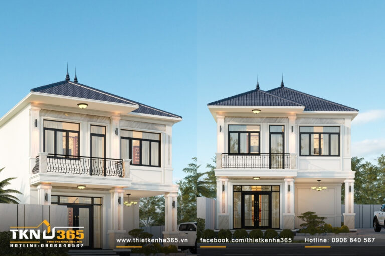 Nhà phố 2 tầng kết hợp kinh doanh quán cà phê