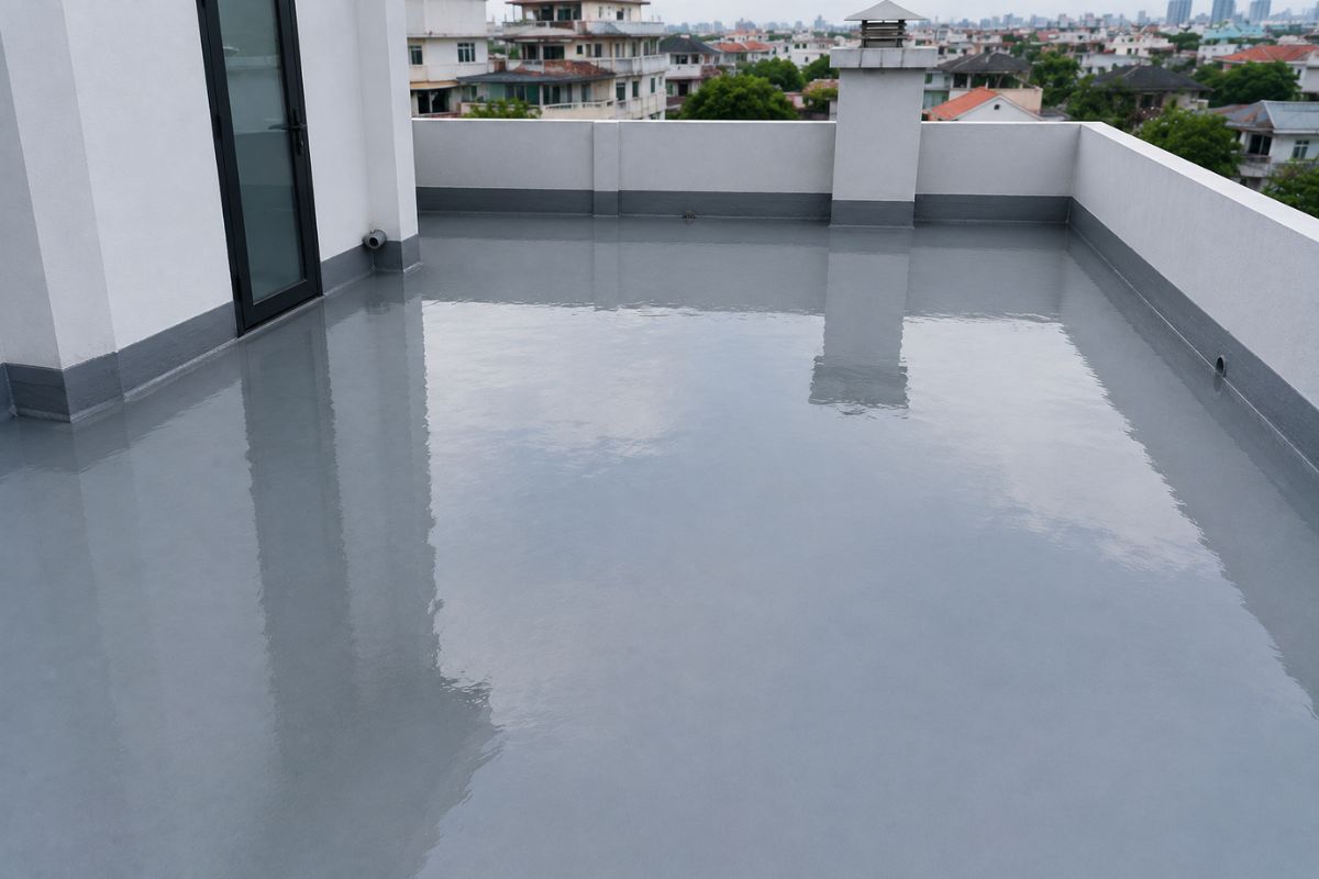 Thử nước chống thấm trước khi lát gạch hoặc hoàn thiện giúp phát hiện sớm các vị trí rò rỉ và giảm chi phí sửa chữa (Ảnh: Sưu tầm)