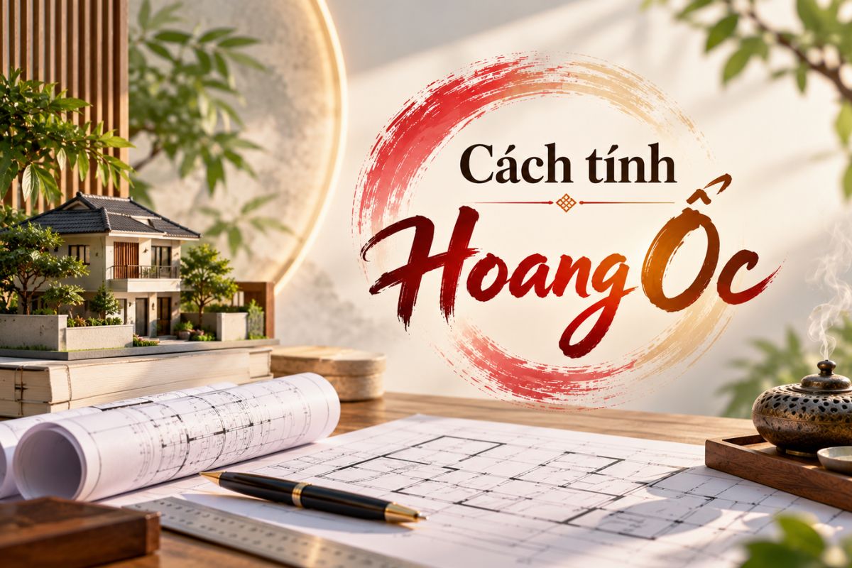 Hoang Ốc Là Gì? Cách Tính 6 Cung Và Xem Tuổi Làm Nhà Chính Xác 12 Để hạn chế sai sót, gia chủ nên thống nhất cách tính tuổi Hoang Ốc là gì ngay từ đầu và xem kết quả như một yếu tố tham khảo khi lập kế hoạch xây dựng (Ảnh: Sưu tầm)