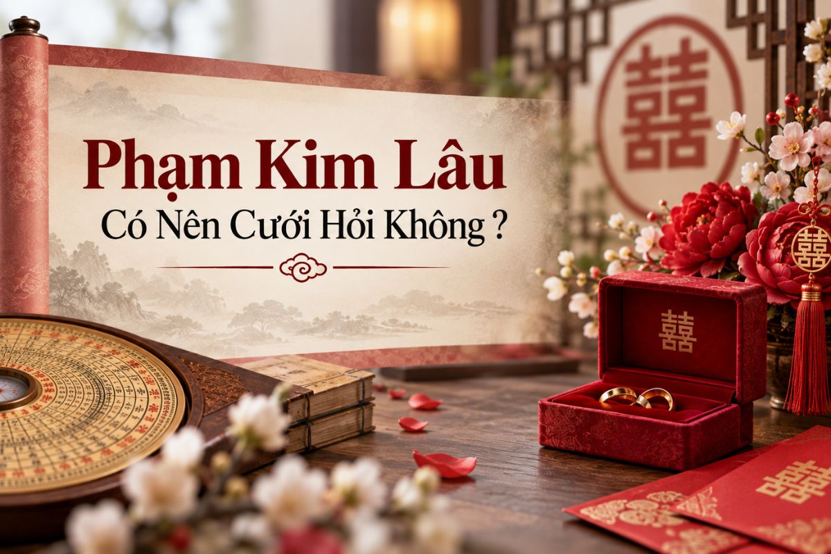 Kim Lâu Là Gì? Cách Tính Tuổi Kim Lâu Và Cách Hiểu Đúng Khi Làm Nhà, Cưới Hỏi 8 Trong cưới hỏi, Kim Lâu thường được tham khảo theo tuổi mụ của người nữ, tuy nhiên cách áp dụng có thể khác nhau tùy từng vùng miền (Ảnh: Sưu tầm)