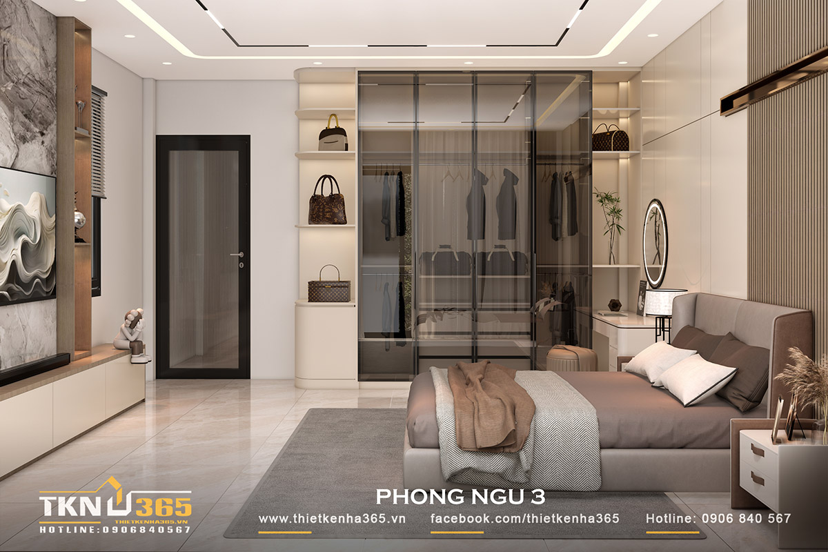 35+ Mẫu Thiết Kế Nhà 5x24 Đẹp, Hiện Đại Và Tối Ưu 120m2 Đất 14 Tùy vào số lượng thành viên, gia chủ sẽ lựa chọn mẫu thiết kế nhà 5x24 đẹp với 3 hoặc 4 phòng ngủ