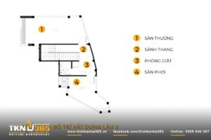 nha pho 1 tret 3 lau 1 san thuong o hoc mon 4