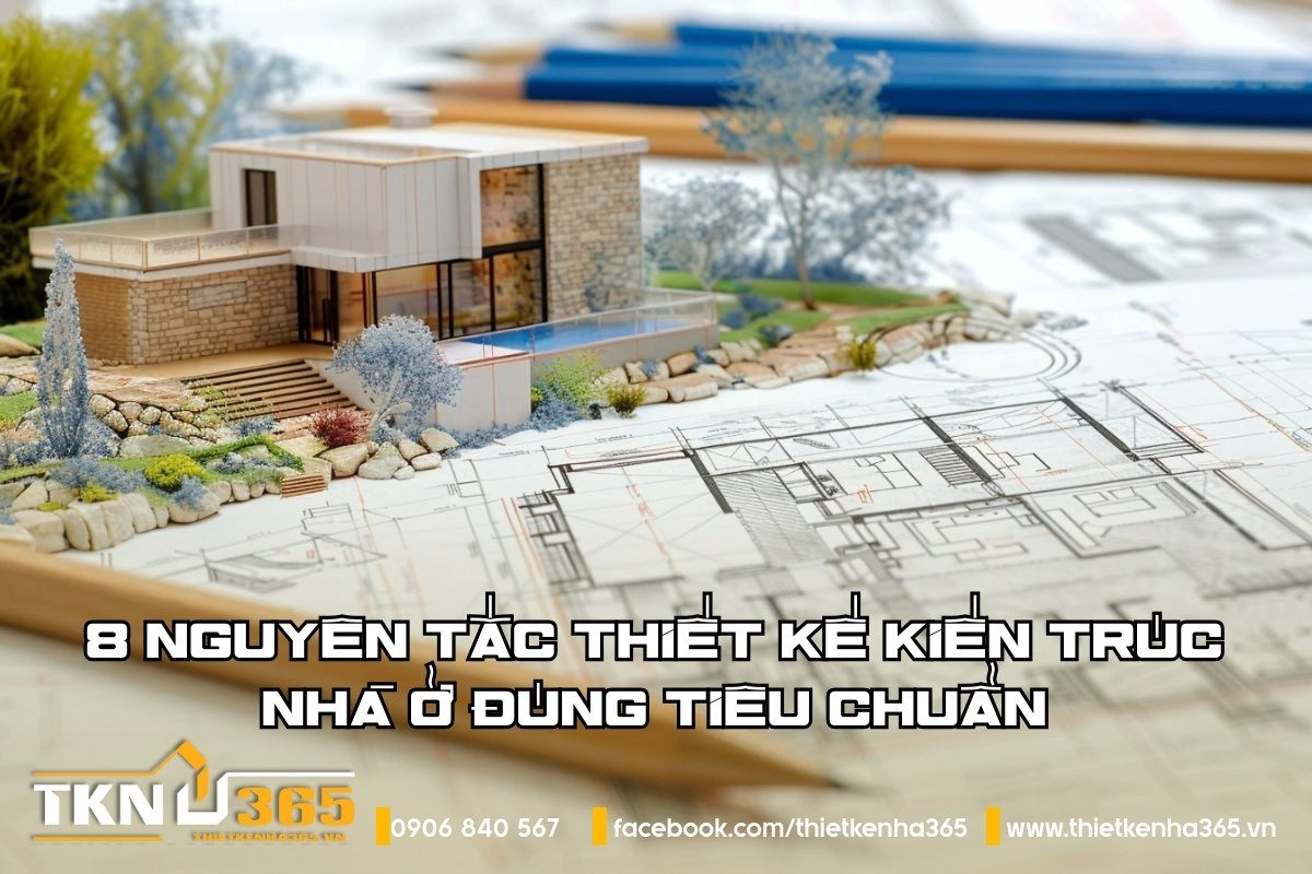 8 nguyên tắc thiết kế kiến trúc nhà ở đúng tiêu chuẩn