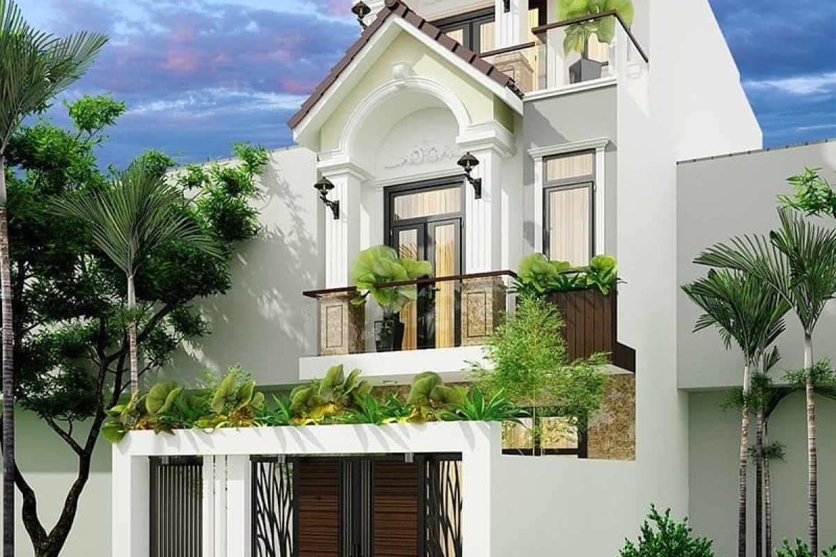 mẫu nhà ống 3 tầng mặt tiền 5m