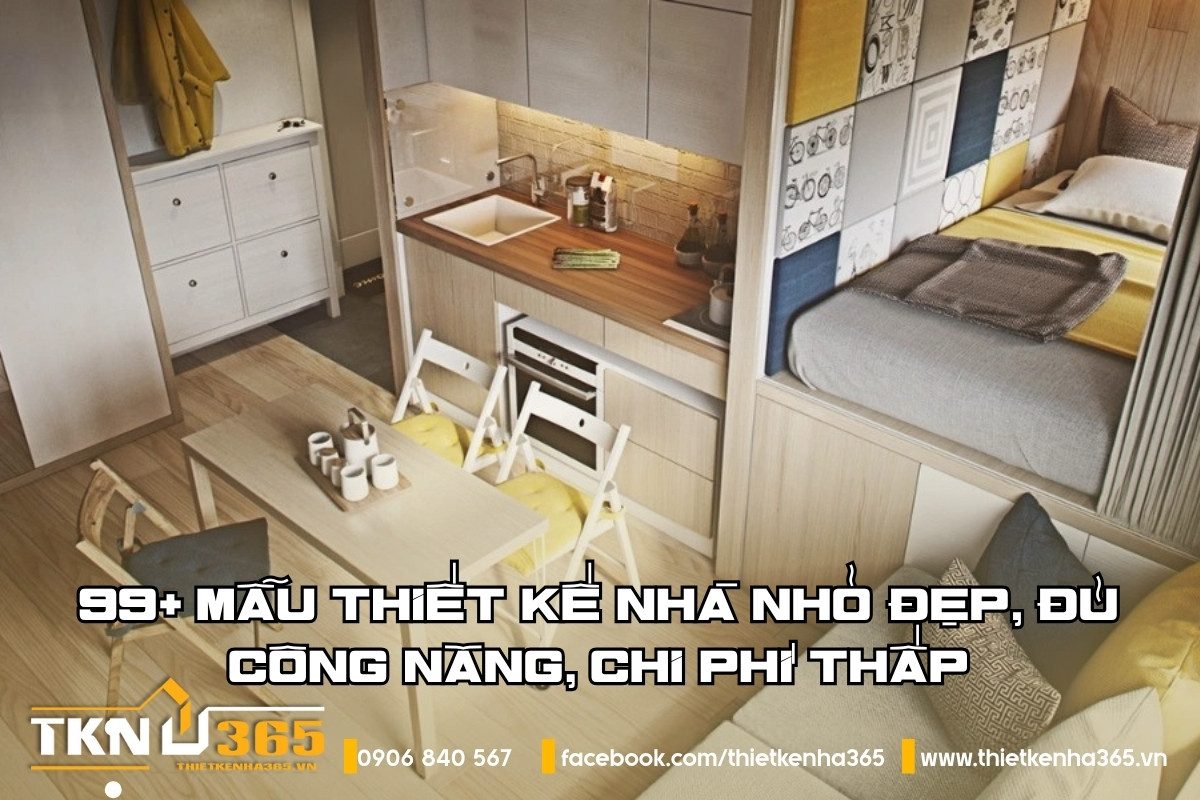 Mẫu thiết kế nhà nhỏ đẹp