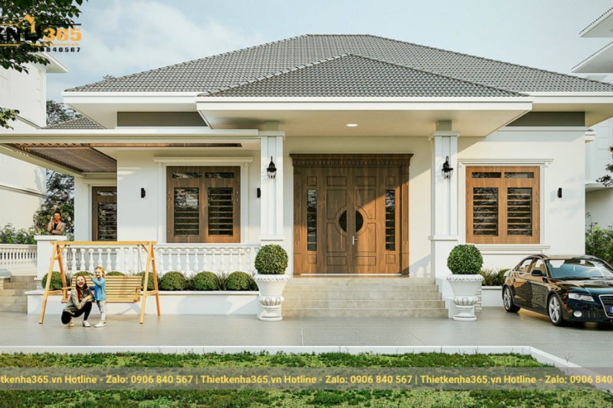 Nhà 1 tầng 5 phòng ngủ có nhiều ưu điểm vượt trội