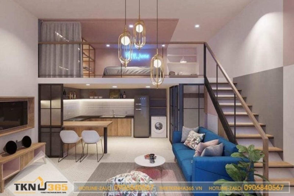 Thiết kế nhà nhỏ 24m2