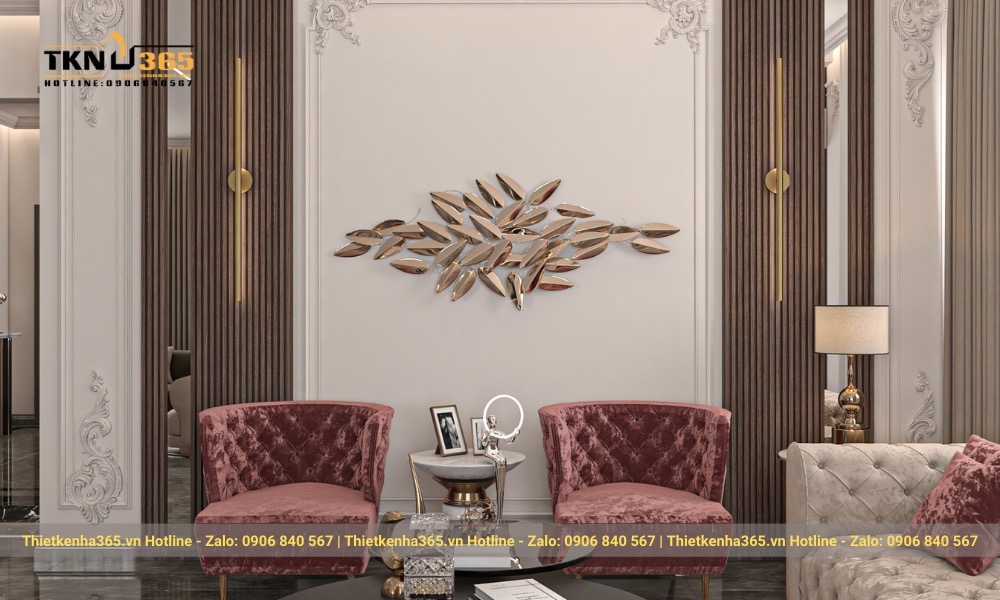 Thiết kế nội thất phòng khách - 125