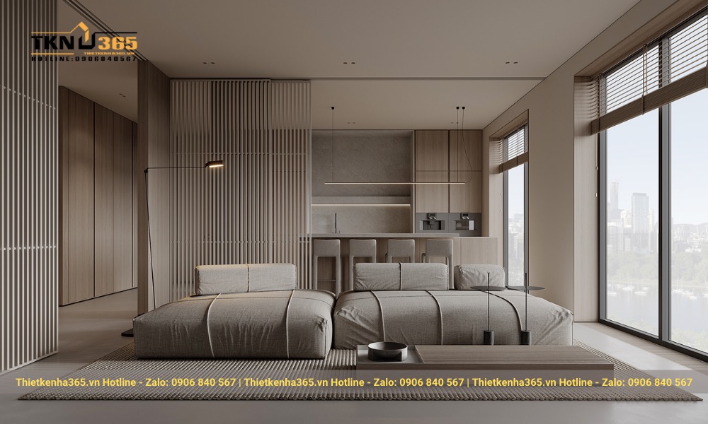 Thiết kế nội thất phòng khách - 137
