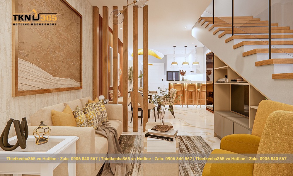 Thiết kế nội thất phòng khách - 202